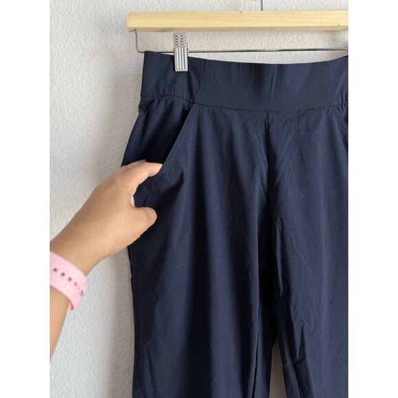 COLUMBIA Women Small Capri Shorts Athletic Outdoor Navy & Black Pull On Set of 2 - Picture 8 of 16
